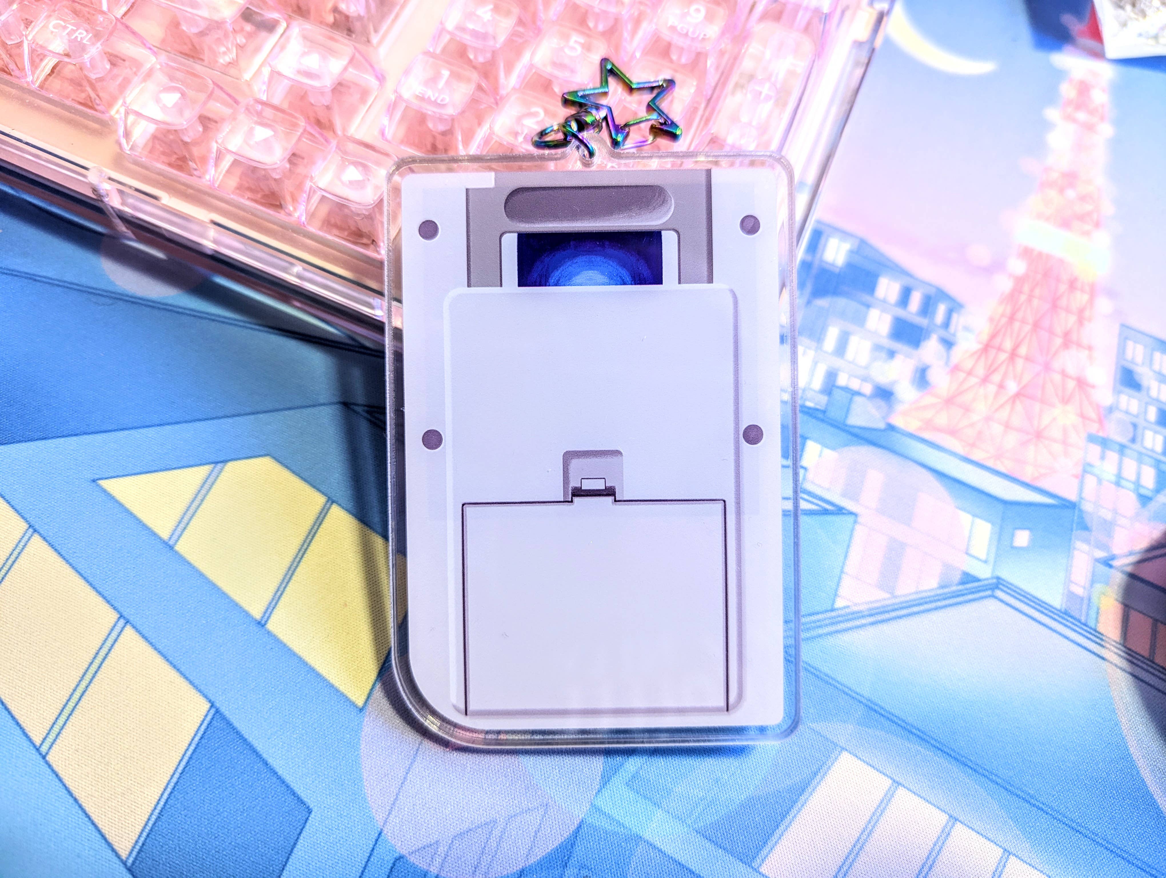 Bubbly Seed LLC - Vente Porte-clés – femme - Porte-clés en acrylique Gameboy Shaker5