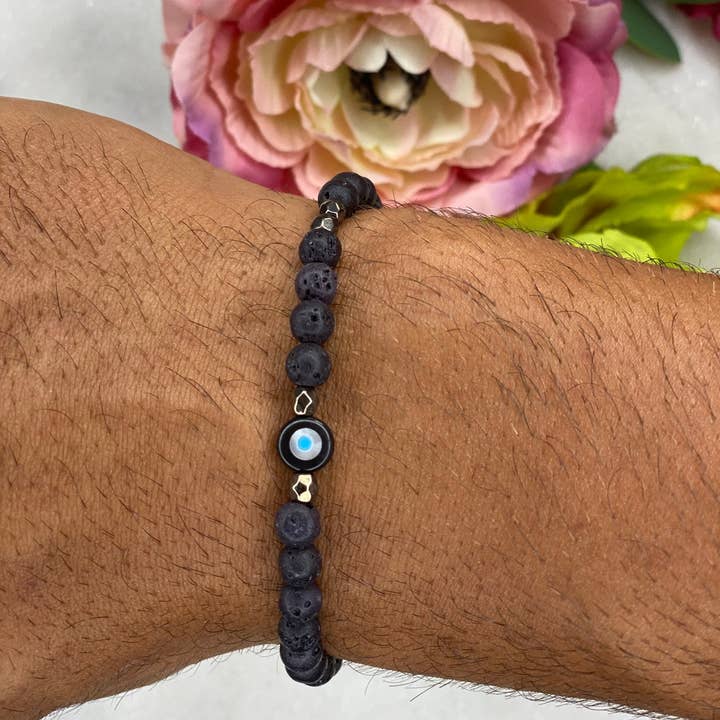 SAVITA 150 Pezzi Blu Perline Di Alocchio Bulbo Oculare Distanziatore Resina Fatte A Ano Chars - Foto 1