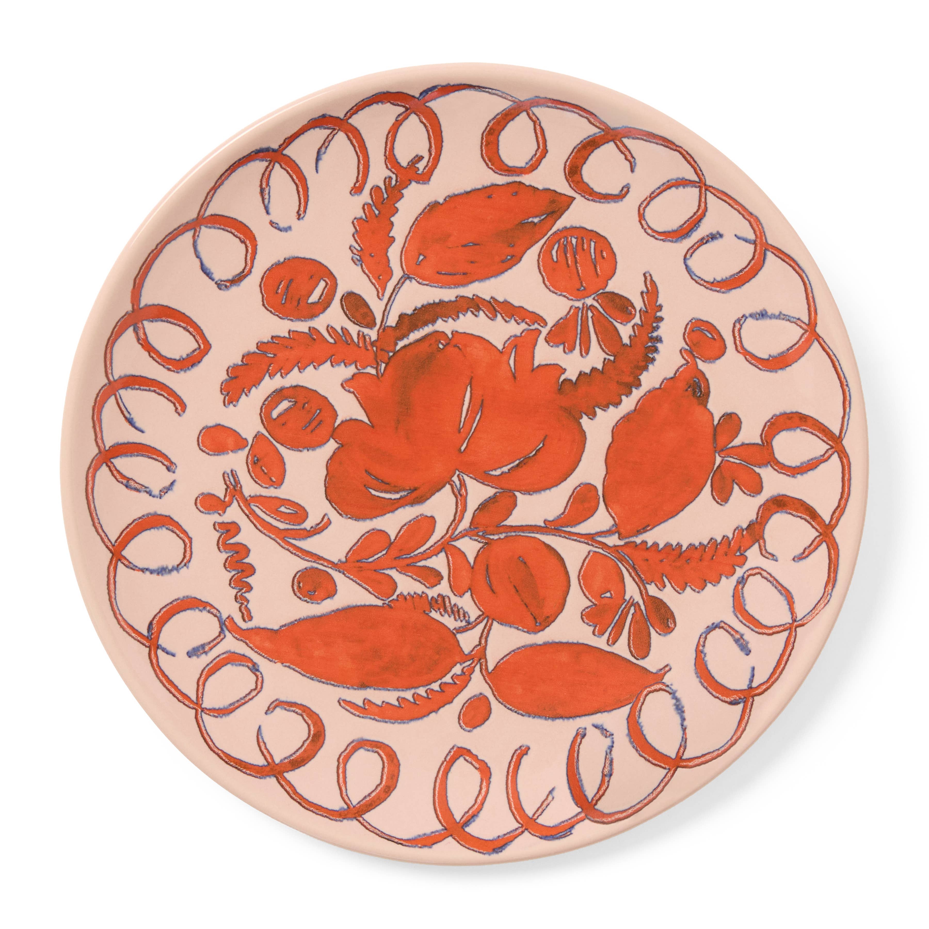 Couleur Nature – wholesale Dinner plate – Amalfi Dessert Plate Pink - 9.1" Diameter1
