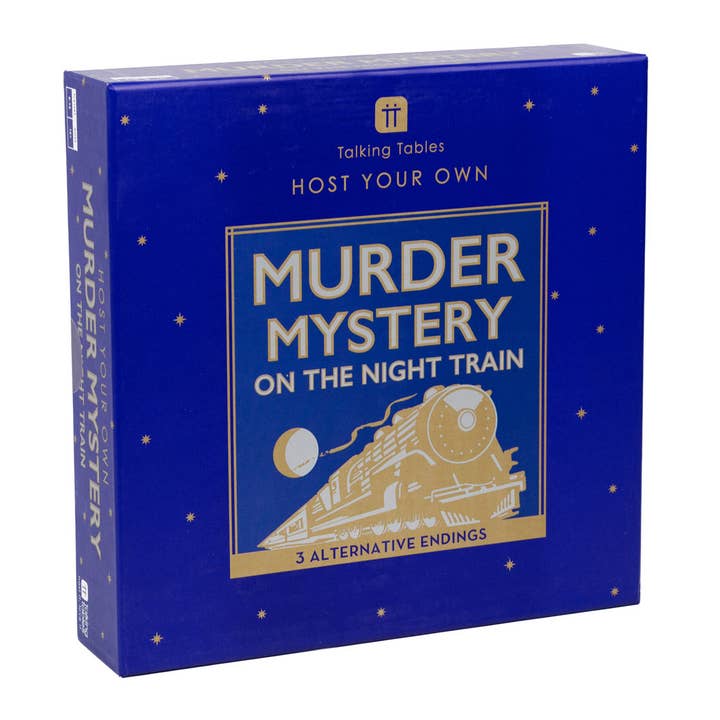 Juego Murder Mystery on the Train Party para venta al por mayor de Talking Tables EU