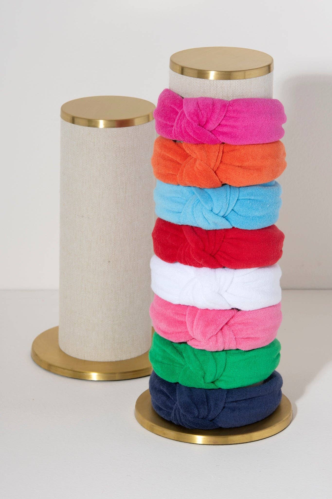 Shiraleah - Wholesale Fashion Headband - Women's - TERRY KNOTTED HEADBAND, WHITE1