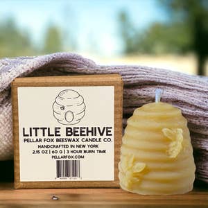 100% Pure Beeswax Birthday Candles - Anellabees Organic Honey Candy