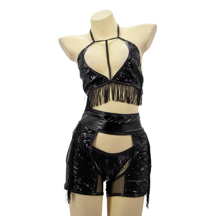 Conjunto Rave Champs de 3 peças 14710 por atacado de Western Fashion