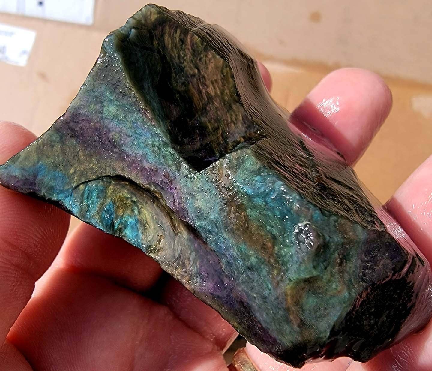 Lapidary Central - Vente Pierre et cristal de spiritualité - Tirage aléatoire RARE Obsidienne Velours Mexicaine Brute ! Ancien stock !6