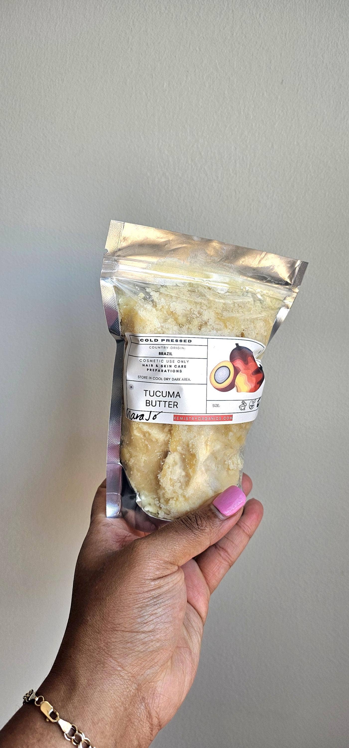 Kemistry Organics - Wholesale Body Balm/Butter - Marajó Tucuma Butter for Hair, Face & Body0