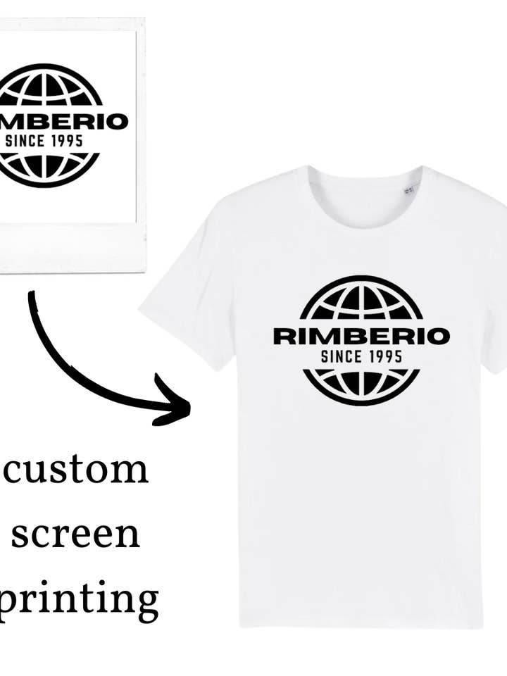 Custom Screen Printed T-Shirt - Logo Text Printing - Cotton and other Purchase Wholesale colour your own t shirt. Free Returns & Net 60 Terms on Faire trending on Faire.