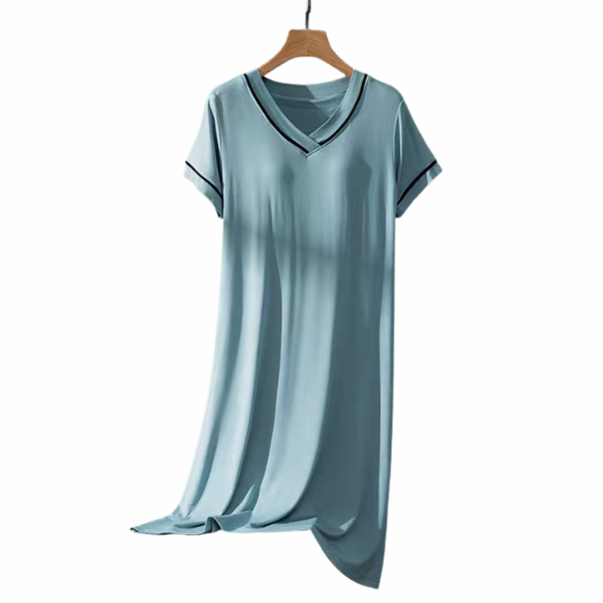 DrifWoo – wholesale Nattlinne - Dam – Snygg inbyggd BH Modal Pyjamaklänning Kvinnors sömnklänning2