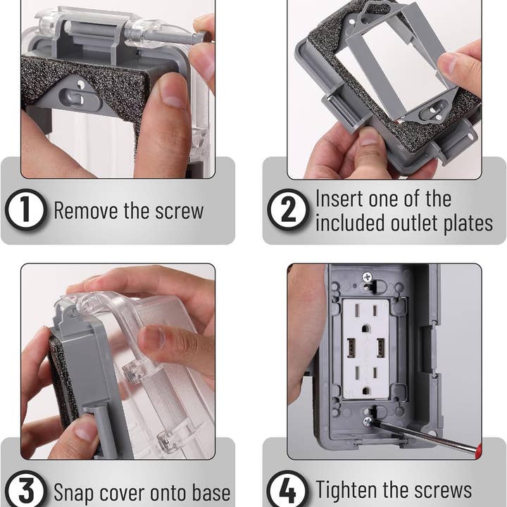 Bates Choice - Wholesale Outdoor ornament/decor - Bates- Weatherproof Electrical Outlet Cover, 1-Gang7