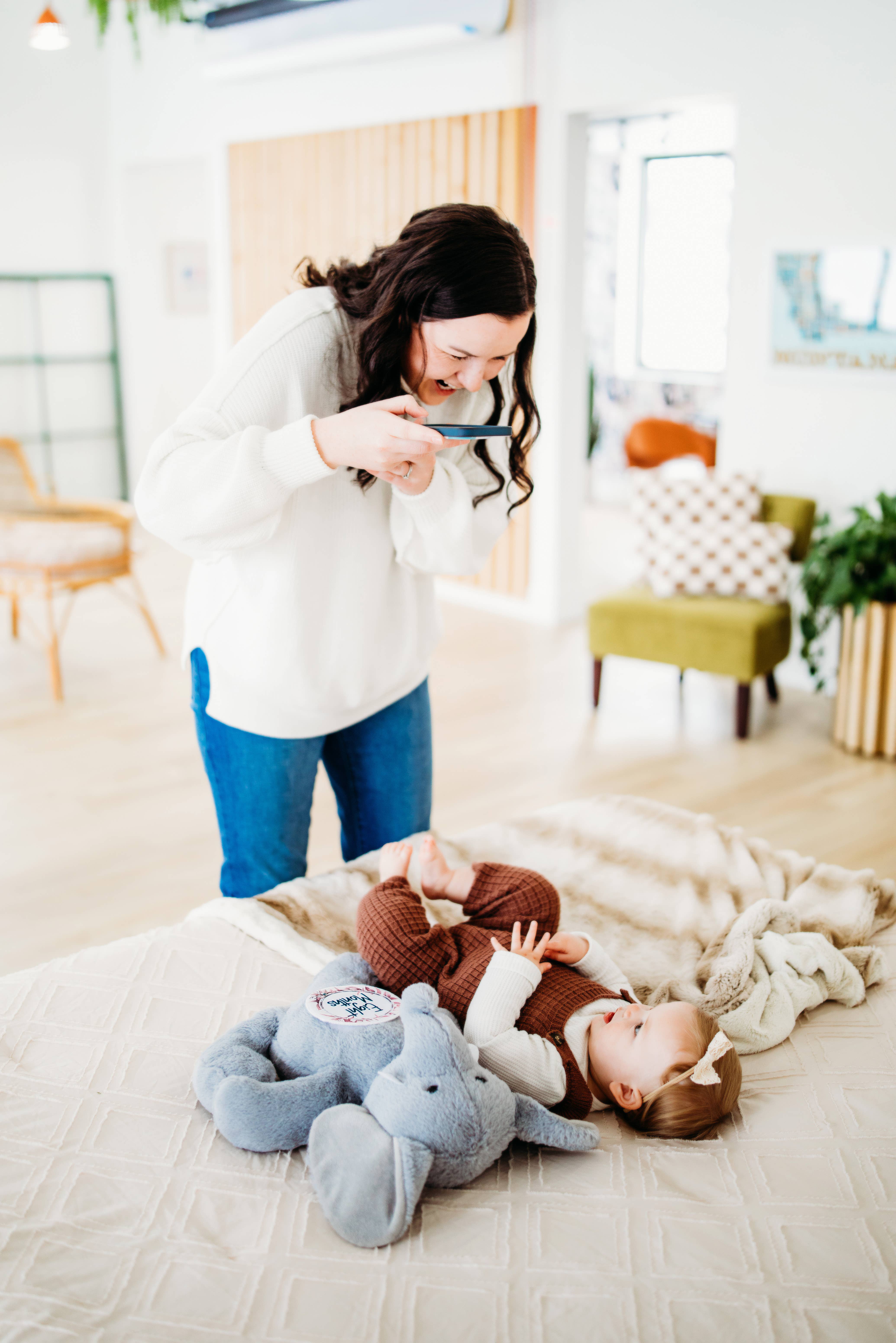 Grow With Me Baby Co - Wholesale Stuffed/Plush Toy - Kids & Baby - Baby Monthly Milestones, Elephant Stuffed Animal9