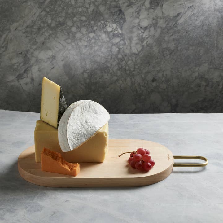 HEATH Maple serving/cutting/chopping board, Wide Pill for wholesale by Aaron Probyn US