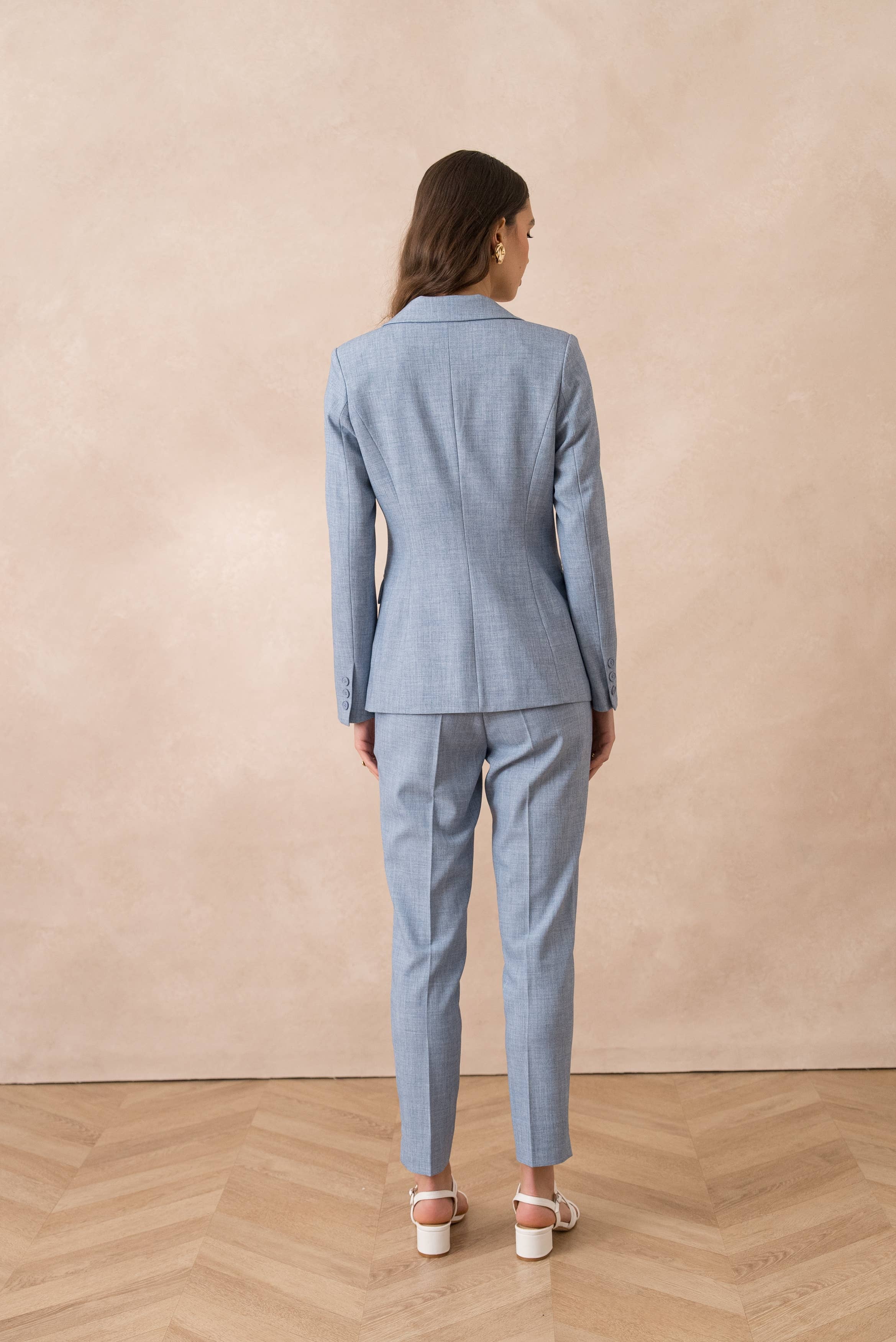 Attentif Paris – wholesale Kostymjacka – Dam – Heather figursydd kavaj för dam42