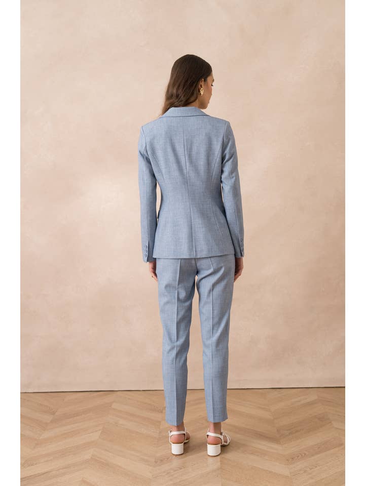 Attentif Paris – wholesale Kostymjacka – Dam – Heather figursydd kavaj för dam42