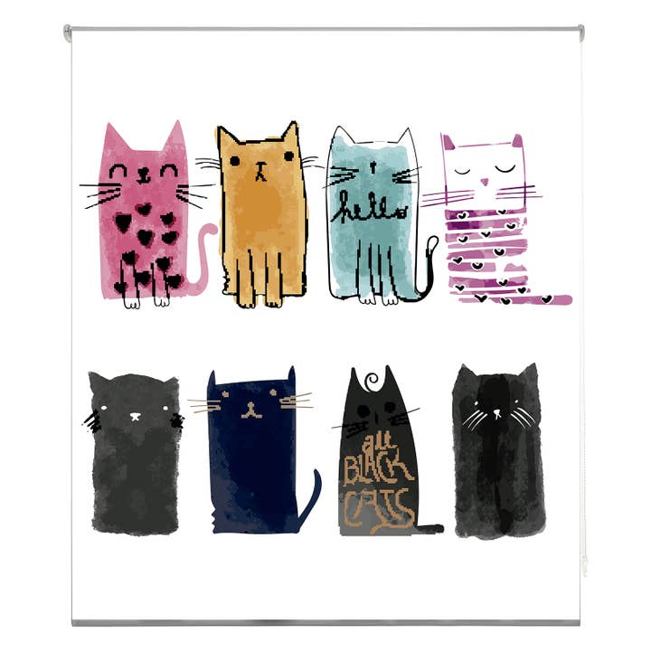 Estor A Translucent Animal Print Roller Blind for wholesale on Faire
