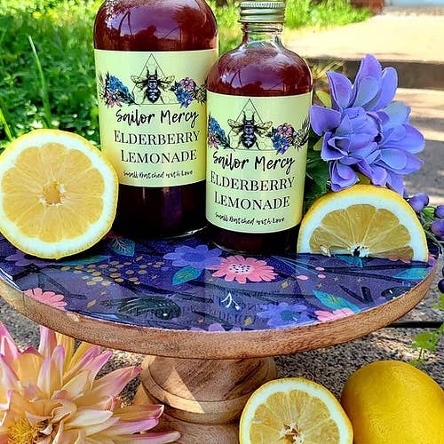 Sailor Mercy - Wholesale Flavored Syrup - Sailor Mercy Elderberry Lemonade