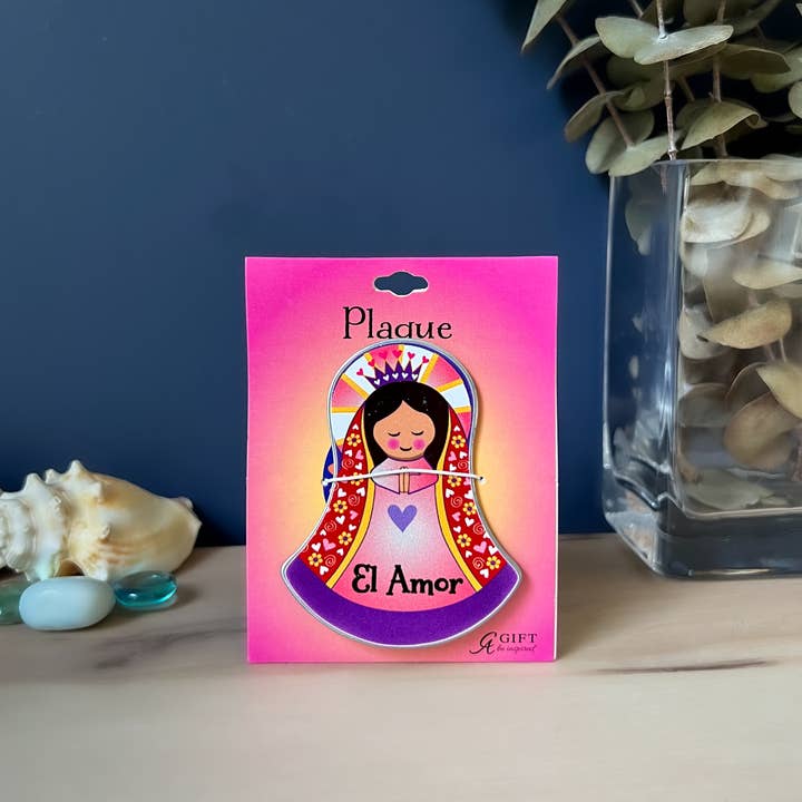 Abbey + CA Gift - Wholesale Plaque - Mini Angel Artmetal Plaque1