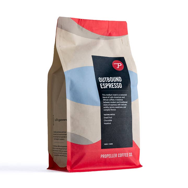 Outbound Espresso for wholesale by Propeller Coffee