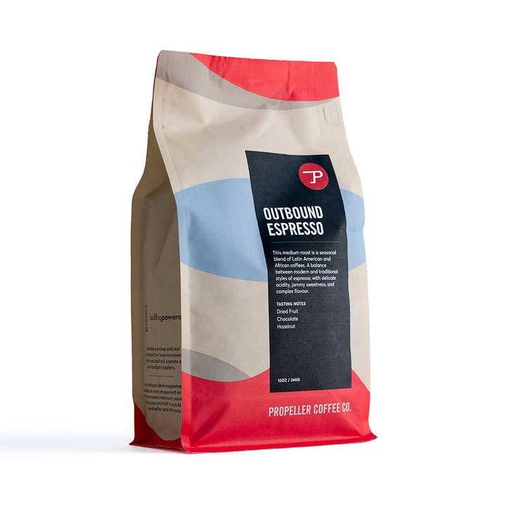 Outbound Espresso for wholesale by Propeller Coffee