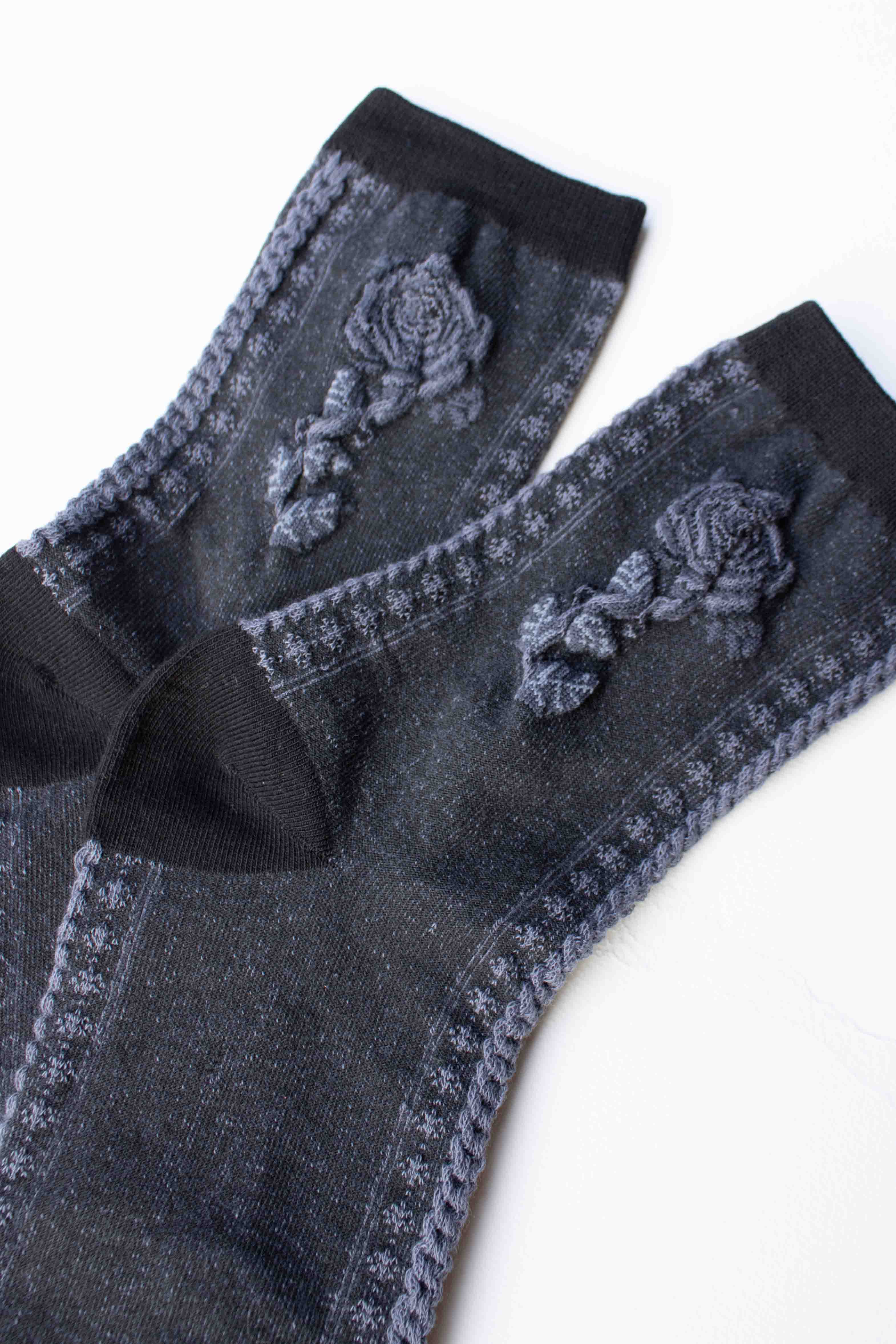 Tiepology - Wholesale Socks - Women's - Rose Cotton Blend Socks1