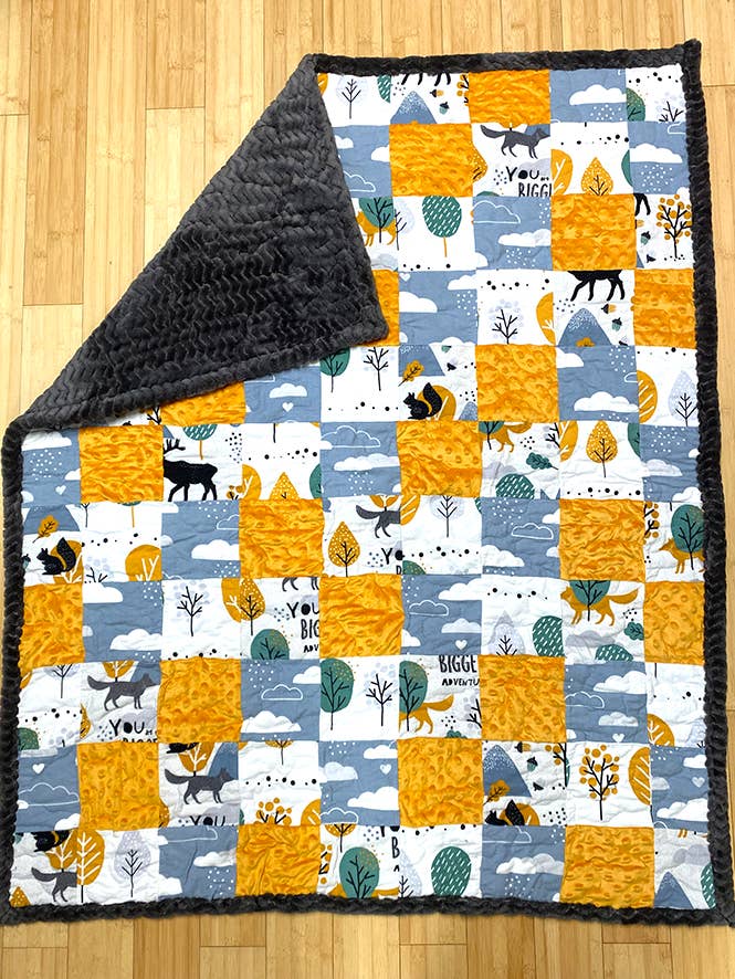 Fox Baby Quilt for engroshandel hos Wetona’s Handmade