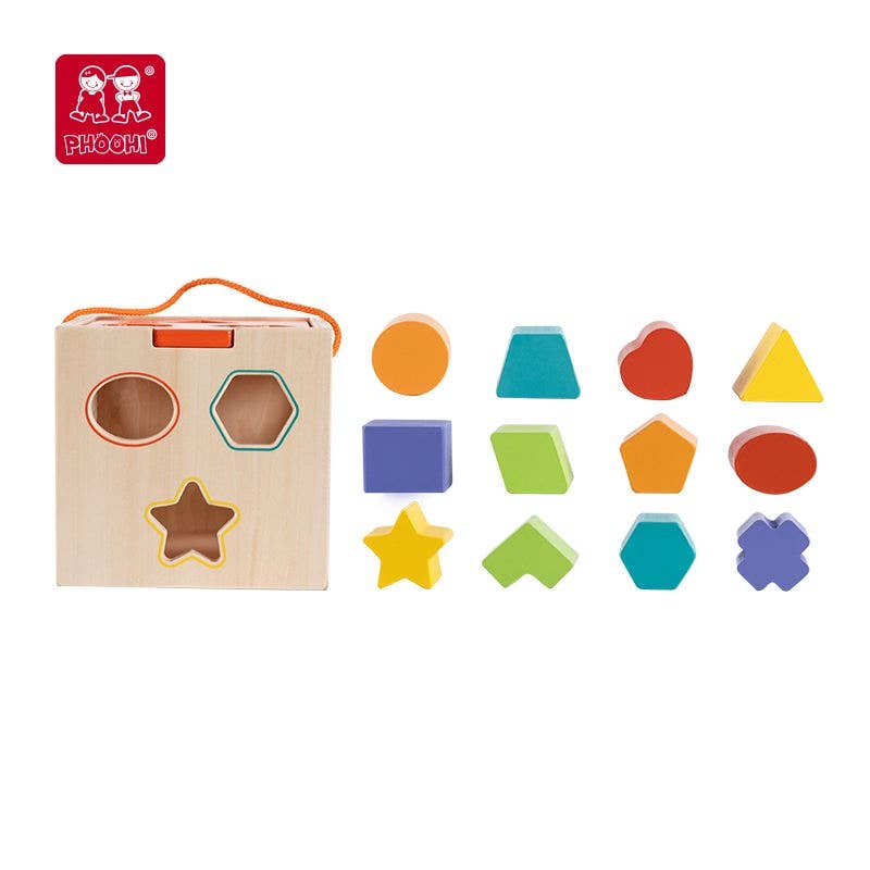 VIGOR - Wholesale Wood Toy - Kids - Classic learning toys shapes puzzle wooden educational toy1