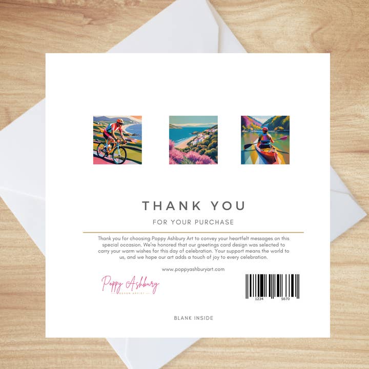 Ashbury Art - Wholesale Everyday Greeting Card - Coastal Colour Greeting Card