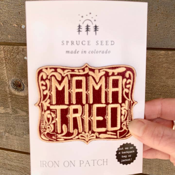 Spruce Seed - Wholesale Patch - Iron On Patch - Mama Tried