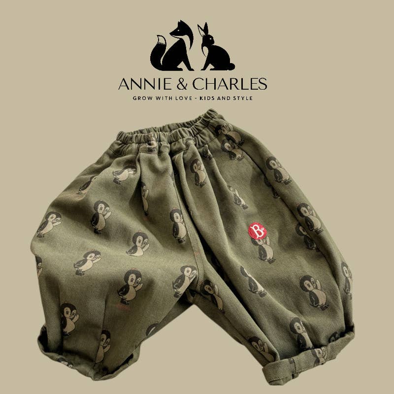 Annie & Charles - Wholesale Pants - Kids - Annie & Charles® Cotton Pants PINGU0