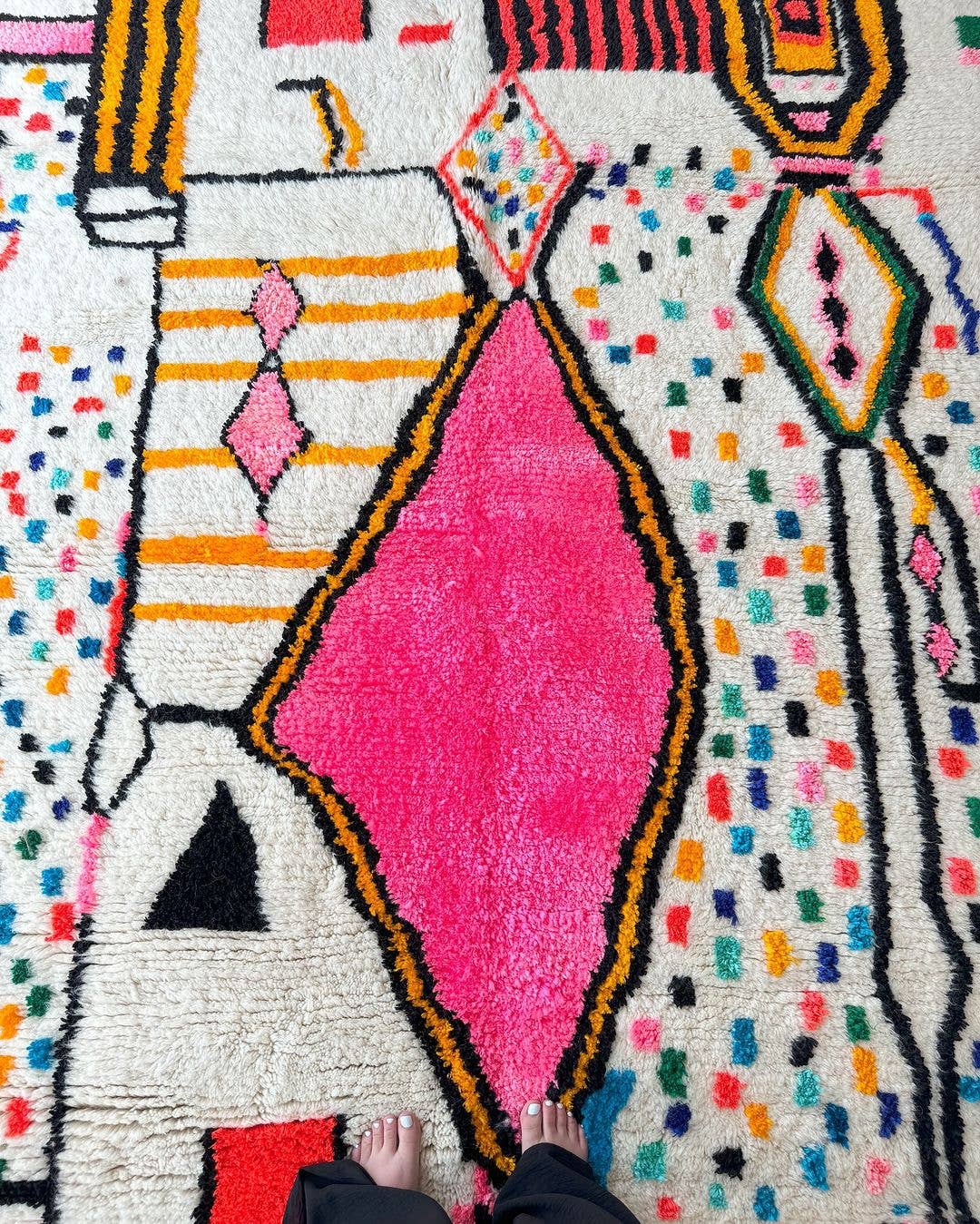 BerberNest – wholesale Area rug – Colorful Berber Moroccan Rug, Large area rug, Shag rug1