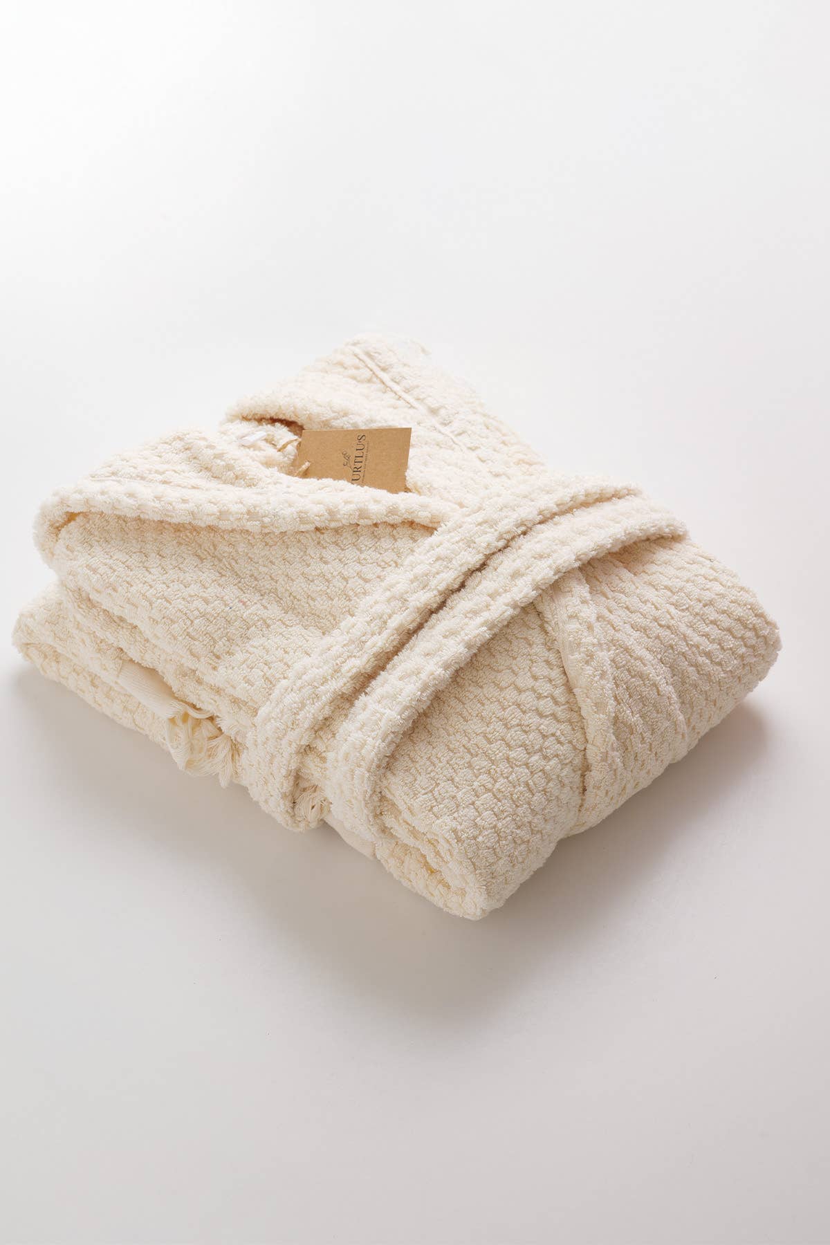 YURTLUS - Wholesale Robe - Women's - Unique 100% Cotton Pockets Bathrobe, Bubble Handwoven Robe78