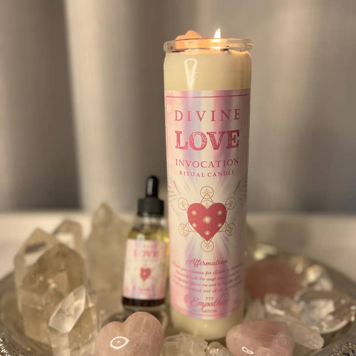 Empathic Moon 777 – Großhandel Opferkerze – Ritualkerze Divine Love | Attract Pure Love | 16 Oz.5