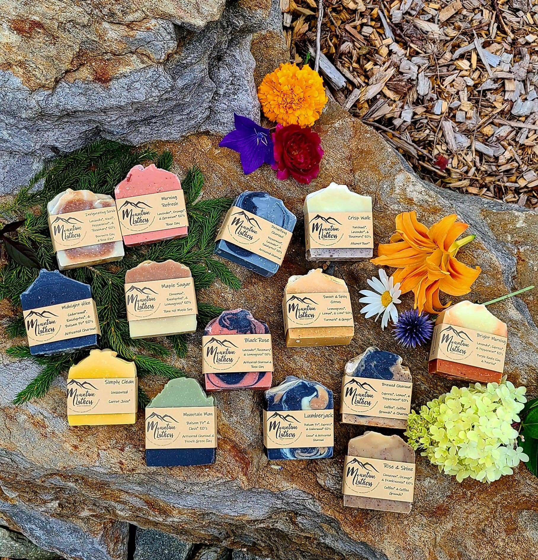 Mountain Lathers Soap Company - Wholesale Bar Soap - Flower Garden6