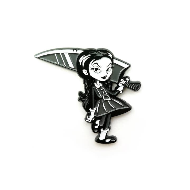 vampirefreaks - Wholesale Lapel Pin/Button - Death's Darling Enamel Pin1