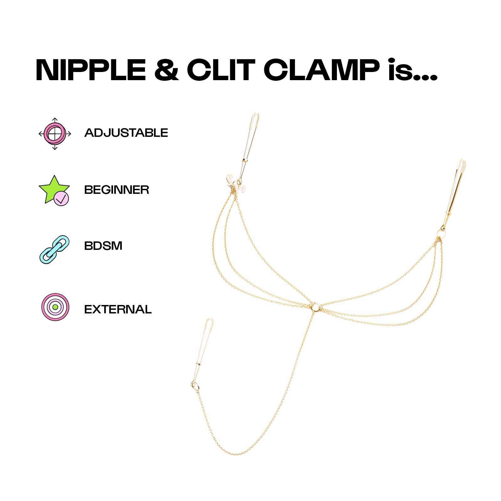 Wholesale Nipple and Clit Clamp for your store - Faire