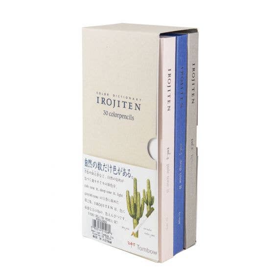 Tombow - Wholesale Colored Pencil - Irojiten Colored Pencil Dictionary Set - Woodlands