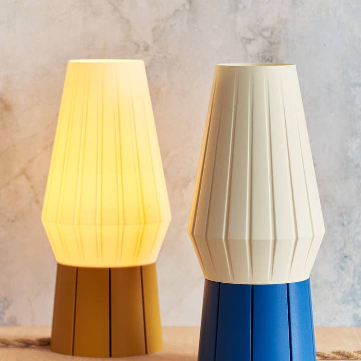 Recycled Mid-Century lamp for wholesale by Revival Homewares