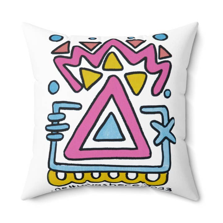 Vierkant kussen voor wholesale door Netty Was Here