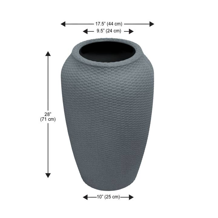 Algreen - Wholesale Planter Box - 28'' Wicker Planter