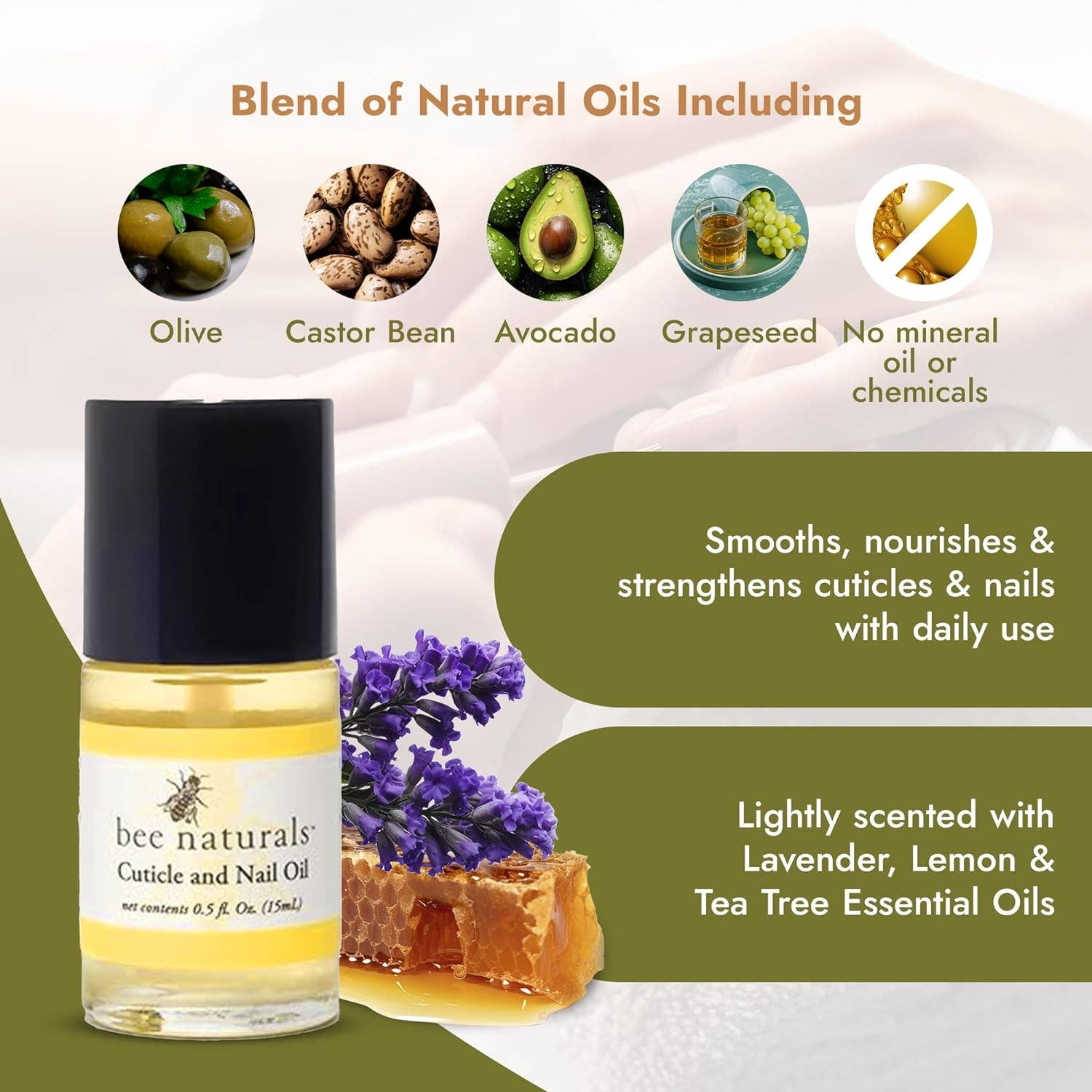 Bee Naturals - Wholesale Cuticle Oil - Nail & Cuticle Oil Kit3
