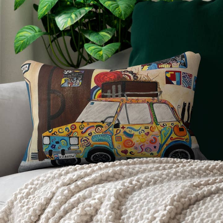 Almohada lumbar Krakow para venta al por mayor de See Joy Creative