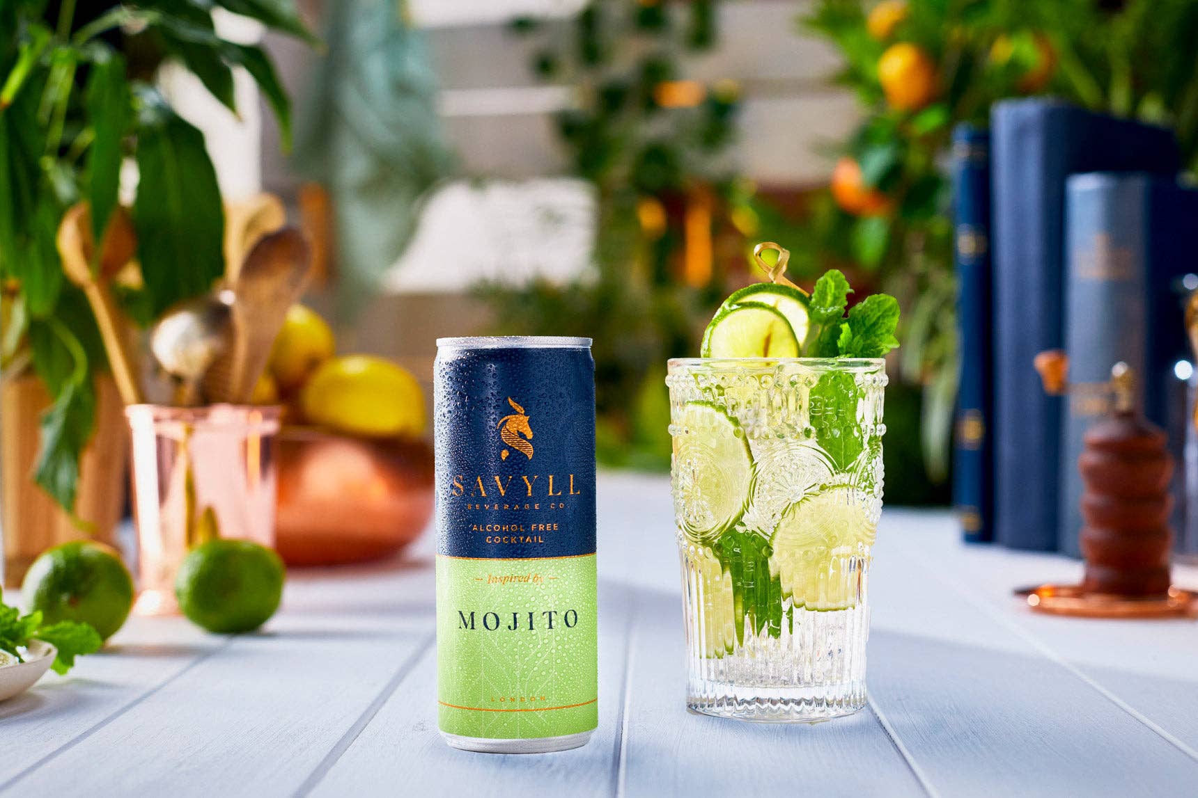 Savyll Beverage Co – wholesale Non-alcoholic aperitif/mocktail – Mojito Cocktail - Non-Alcoholic3