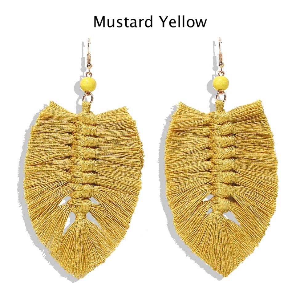 Kate Tuesday Jewelry - Wholesale Tassel Earrings - Fall Fringe Hang Earrings3