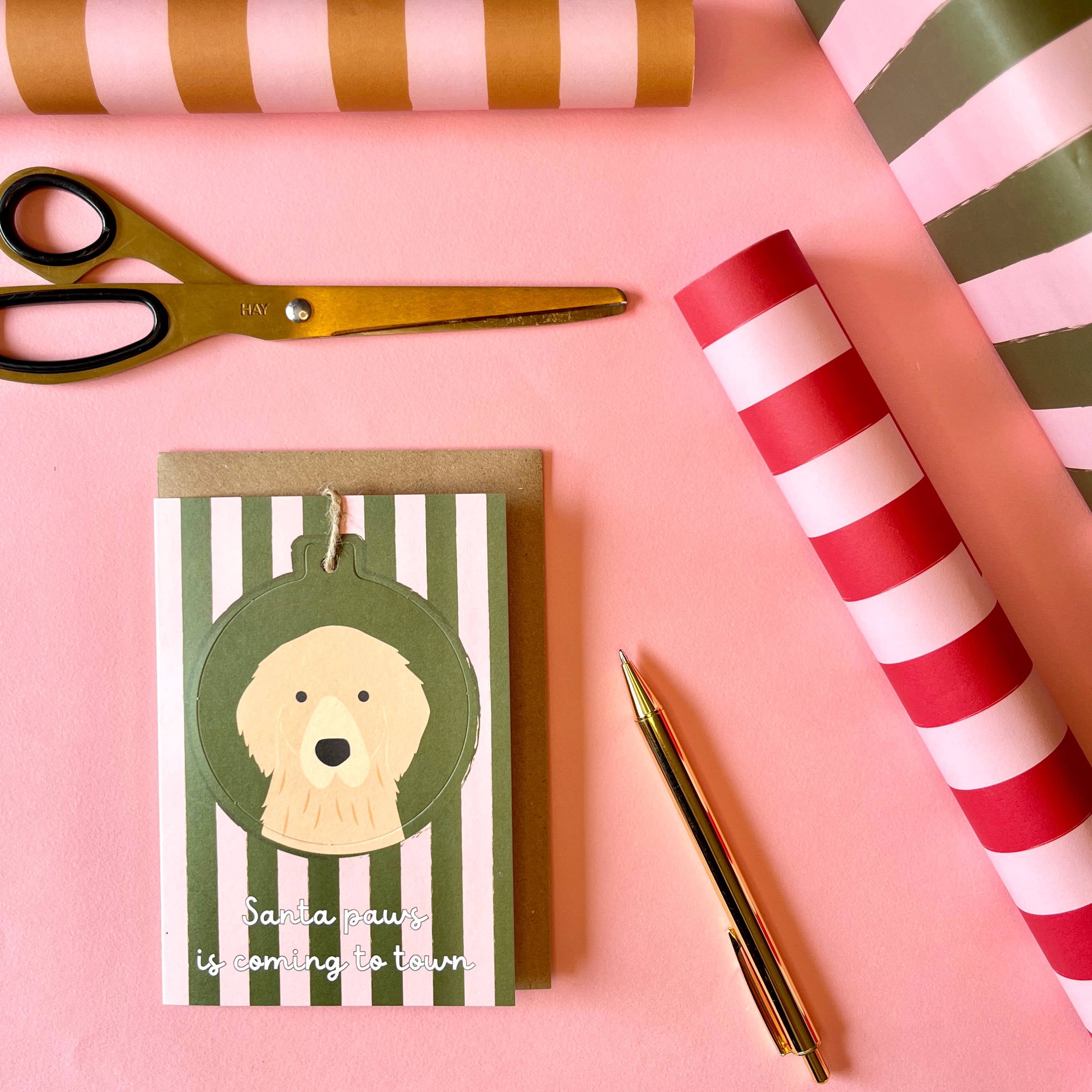 Heather Alstead Design Ltd - Wholesale Christmas card - Dog Breed - Pop Out Christmas Bauble Cards 22