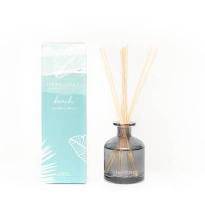 Fragrant Reed Diffuser Beach Coconut & Vanilla 200ml for wholesale by Luminessence Candles