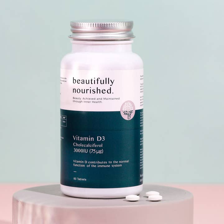 Beautifully Nourished Vitamin D3 for wholesale by Beautifully Nourished