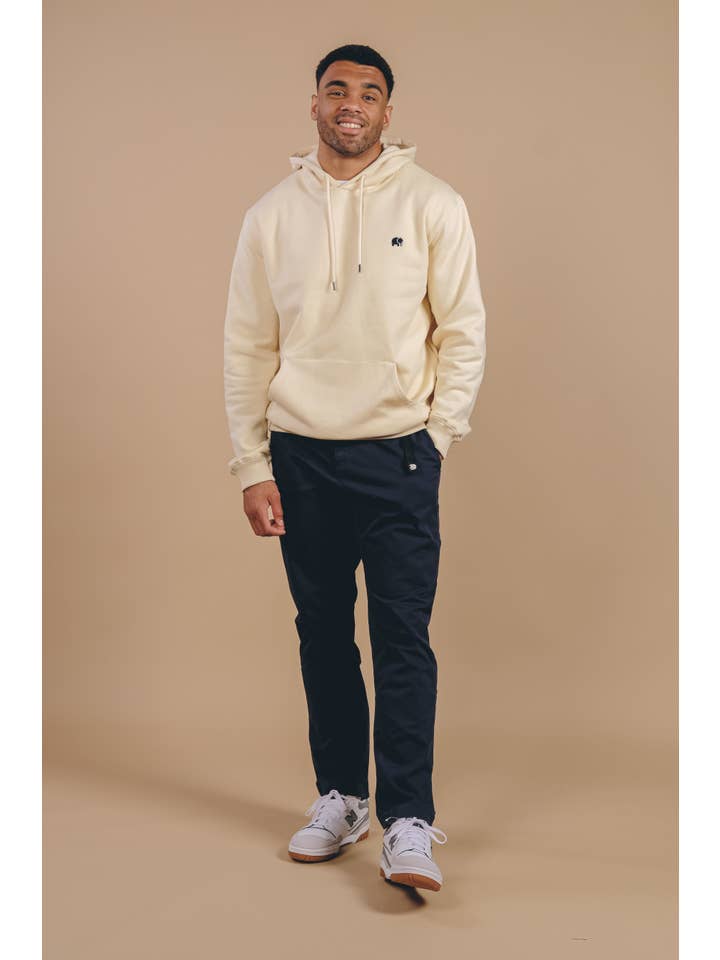 Trendsplant Clothing – Engroshandel Hoodie – Unisex – Explanada Økologisk Hættetrøje i Elfenben5