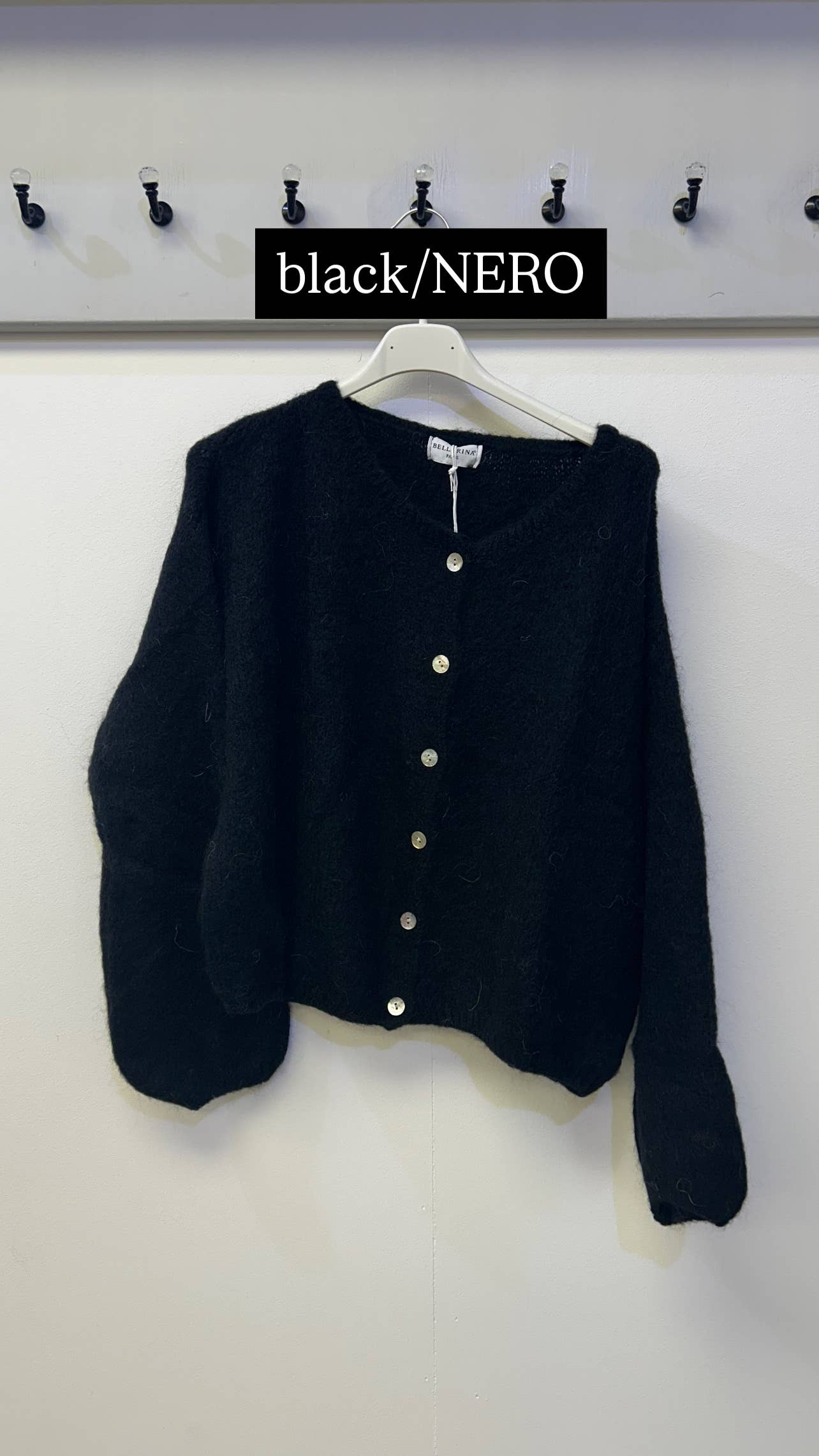 Terminal 1 Clothing – wholesale Kofta - Dam – Cardigan i mohairblandning med knappar fram32