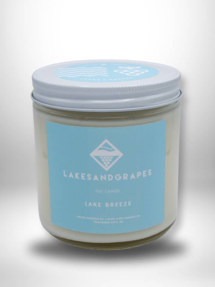 Kaars - Lake Breeze voor wholesale door Lakes And Grapes