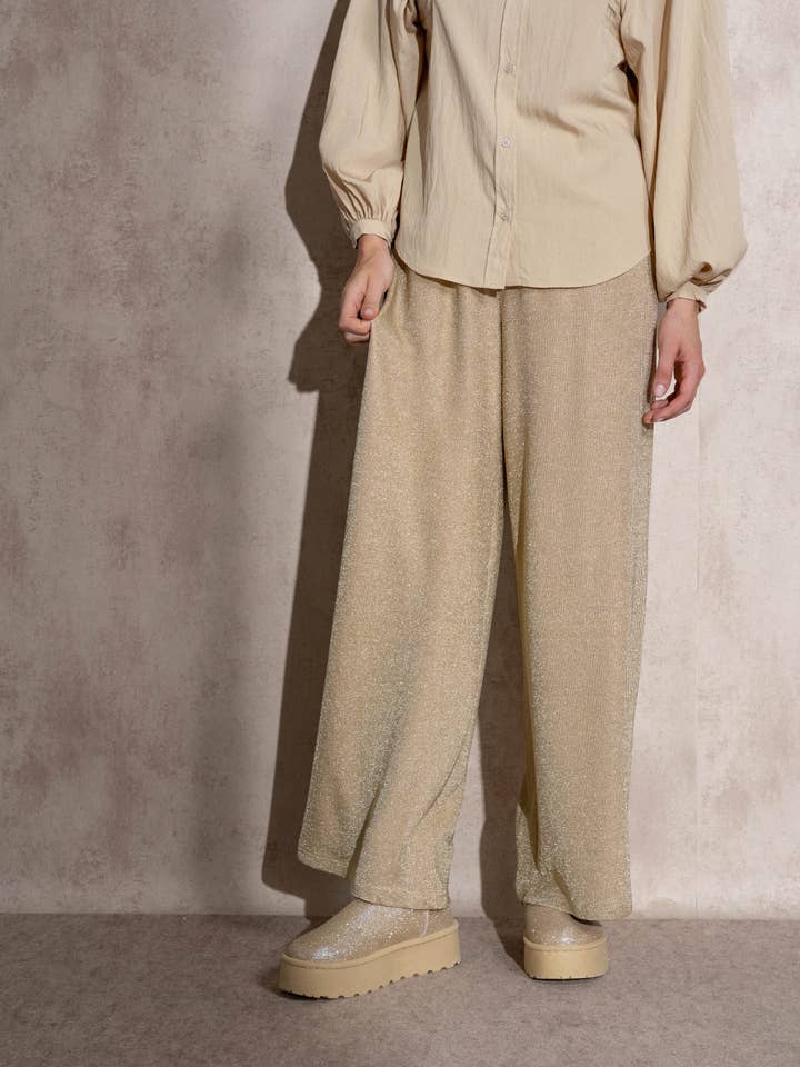 SMF - Wholesale Pants - Women's - 259615 - CALÇAS 65%VI 30%LUREX 5%ET1