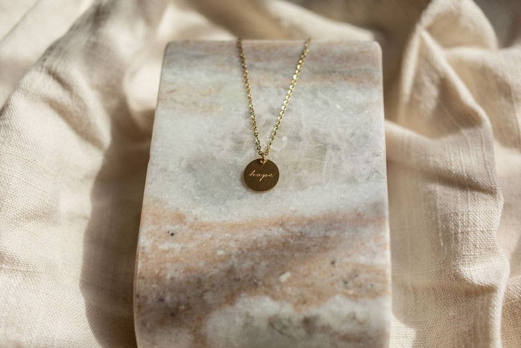 The Vintage Sparrow - Wholesale Pendant/Charm Necklace - Hope Pendant1