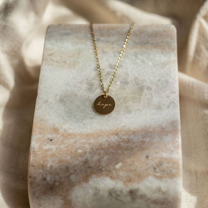 The Vintage Sparrow - Wholesale Pendant/Charm Necklace - Hope Pendant1